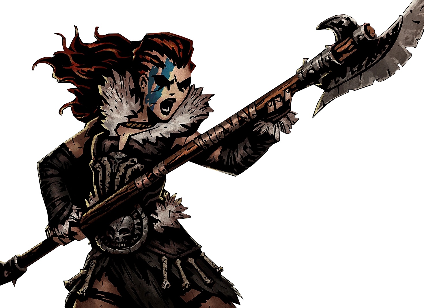 ДИКАРКА в Darkest Dungeon II (Обзор героя, изнурение, список навыков, пути героя)